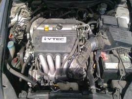 2007 HONDA ACCORD, SILVER, SE MODEL, 2.4L, VTEC, AT,    A26312
